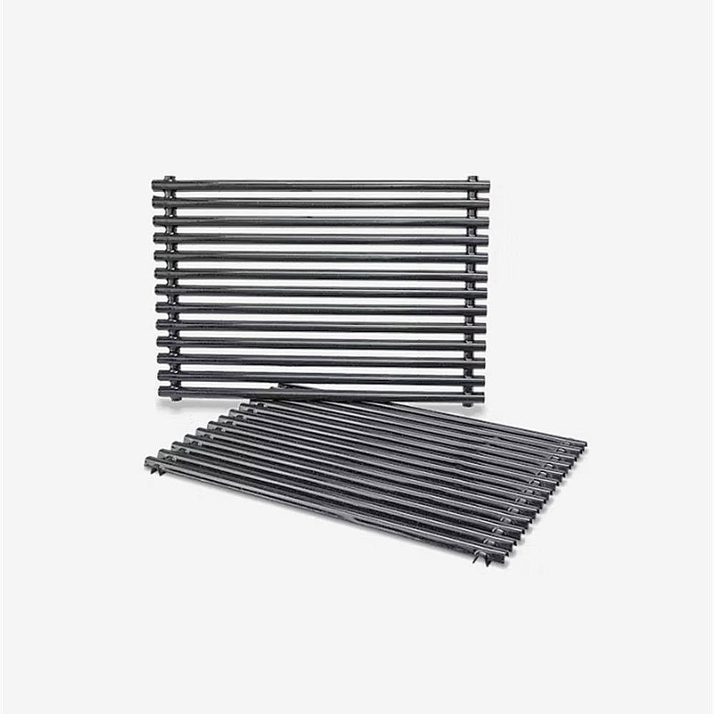 Part #65906, Weber Gas Grill Porcelain-Enameled Steel Cooking Grate Set
