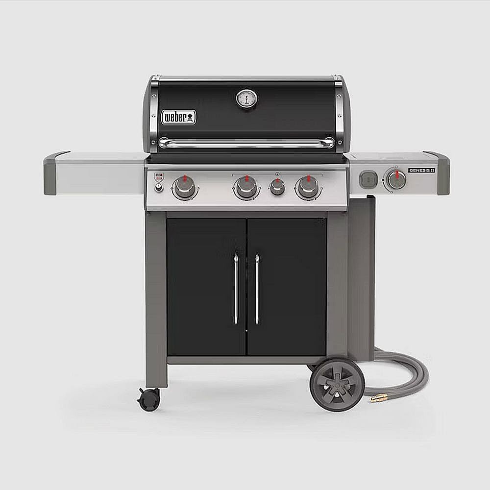 Part #66016001, Weber Genesis Ii E-335 Natural Gas Grill (Black)