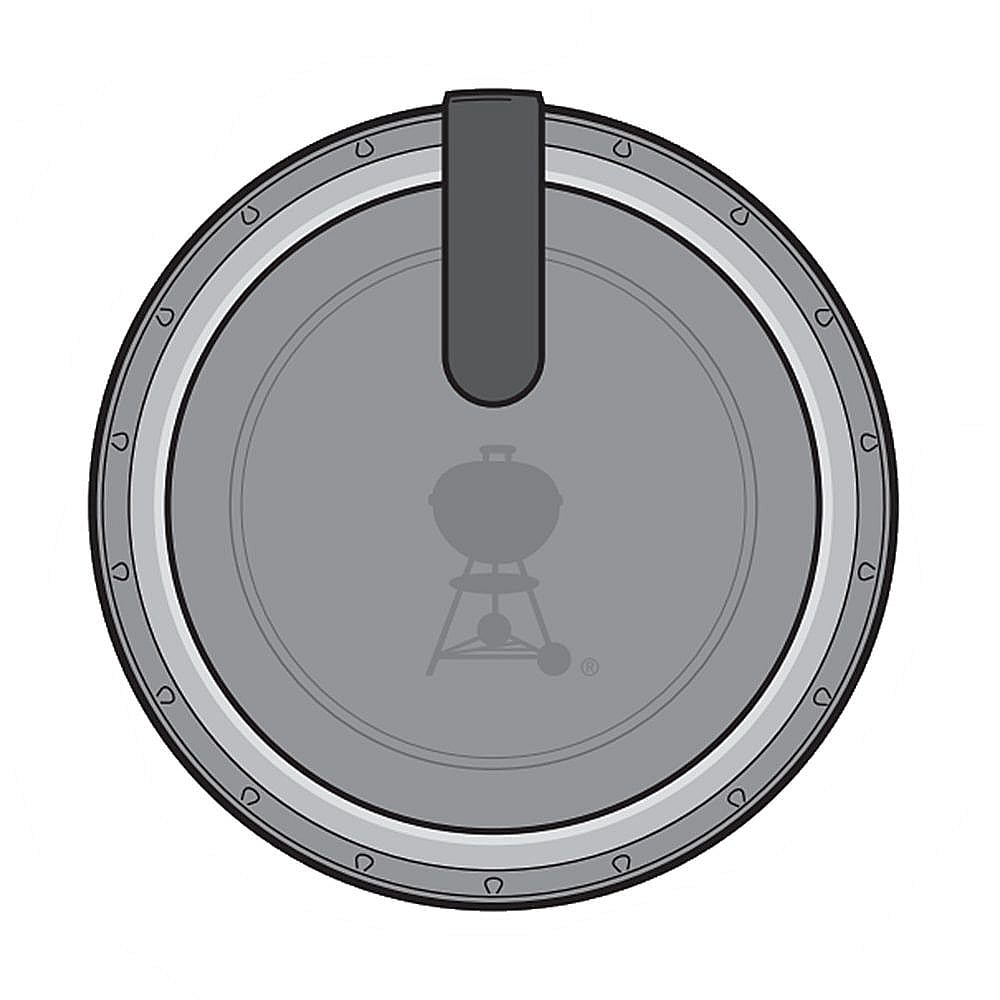 Part #66047, Weber Gas Grill Burner Knob