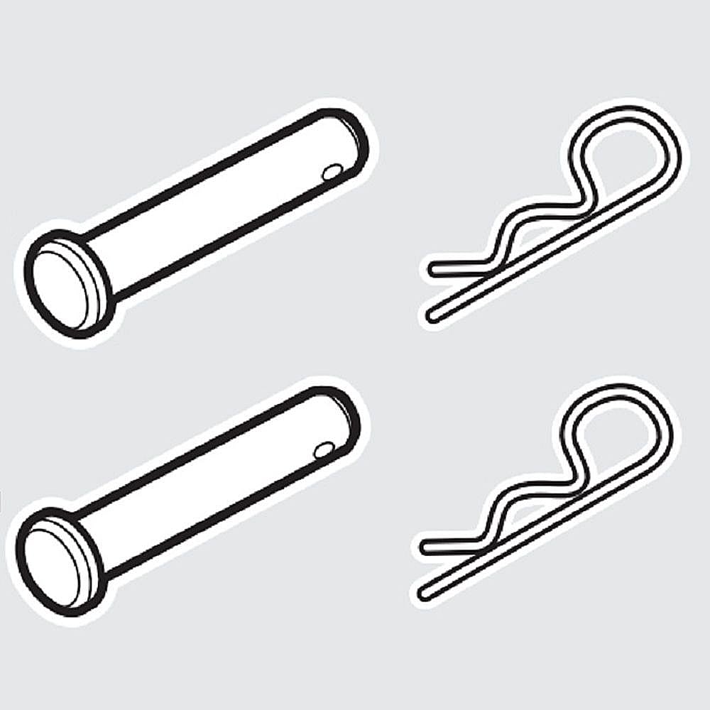 Part #66060, Weber Gas Grill Lid Hardware Pack