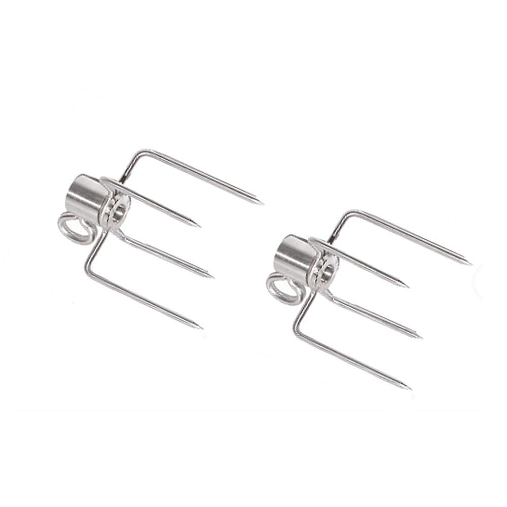 Part #66852, Weber Gas Grill Rotisserie Rod Fork Set