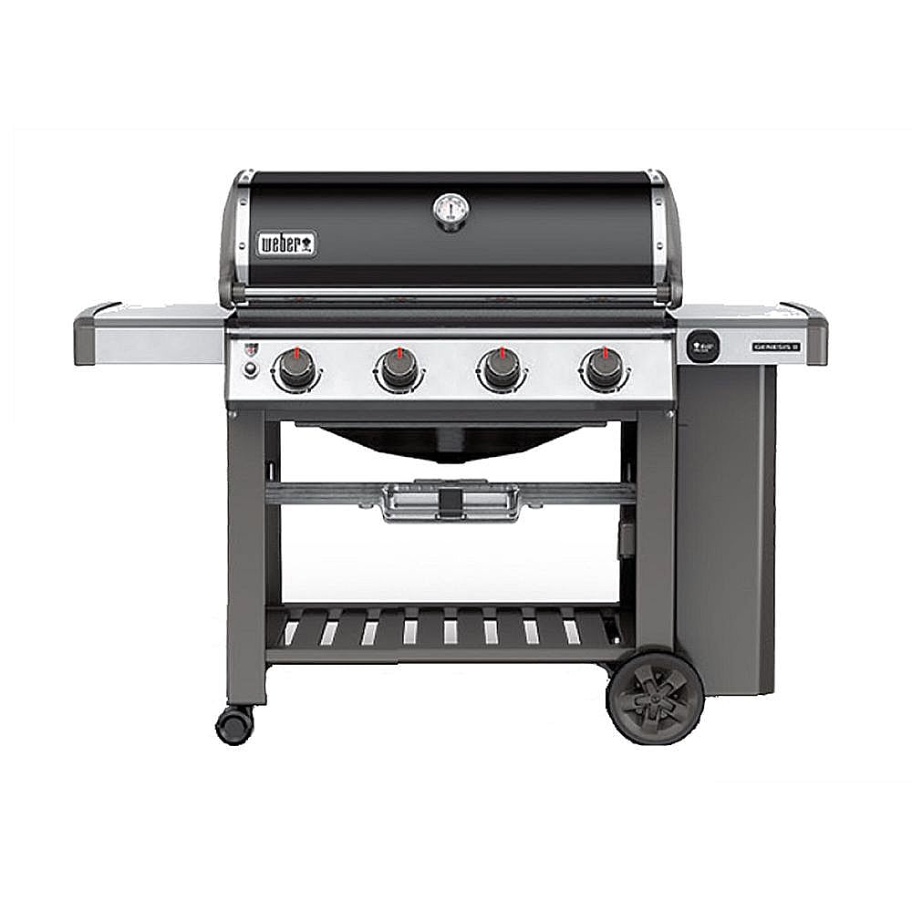Part #67010001, Weber Genesis Ii E-410 Natural Gas Grill (Black)