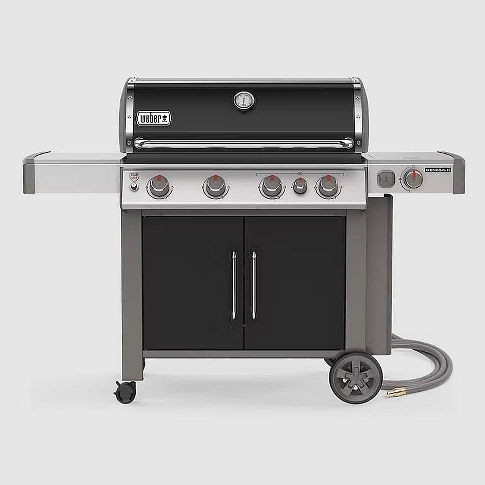 Part #67016001, Weber Genesis Ii E-435 Natural Gas Grill (Black)