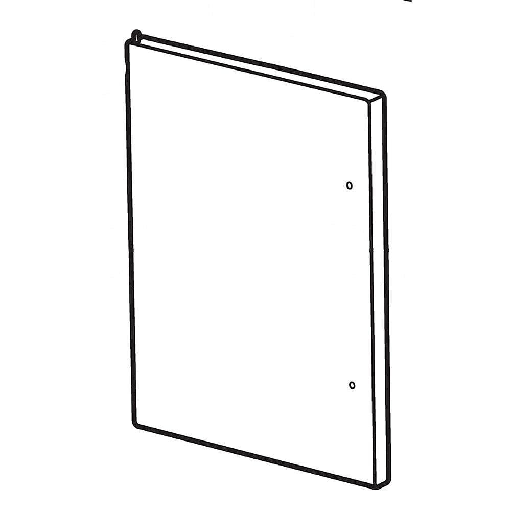 Part #67428, Weber Gas Grill Door, Left (Black)