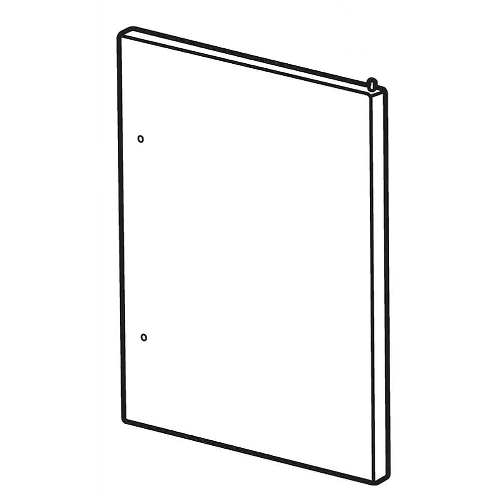 Part #67430, Weber Gas Grill Door, Right (Black)