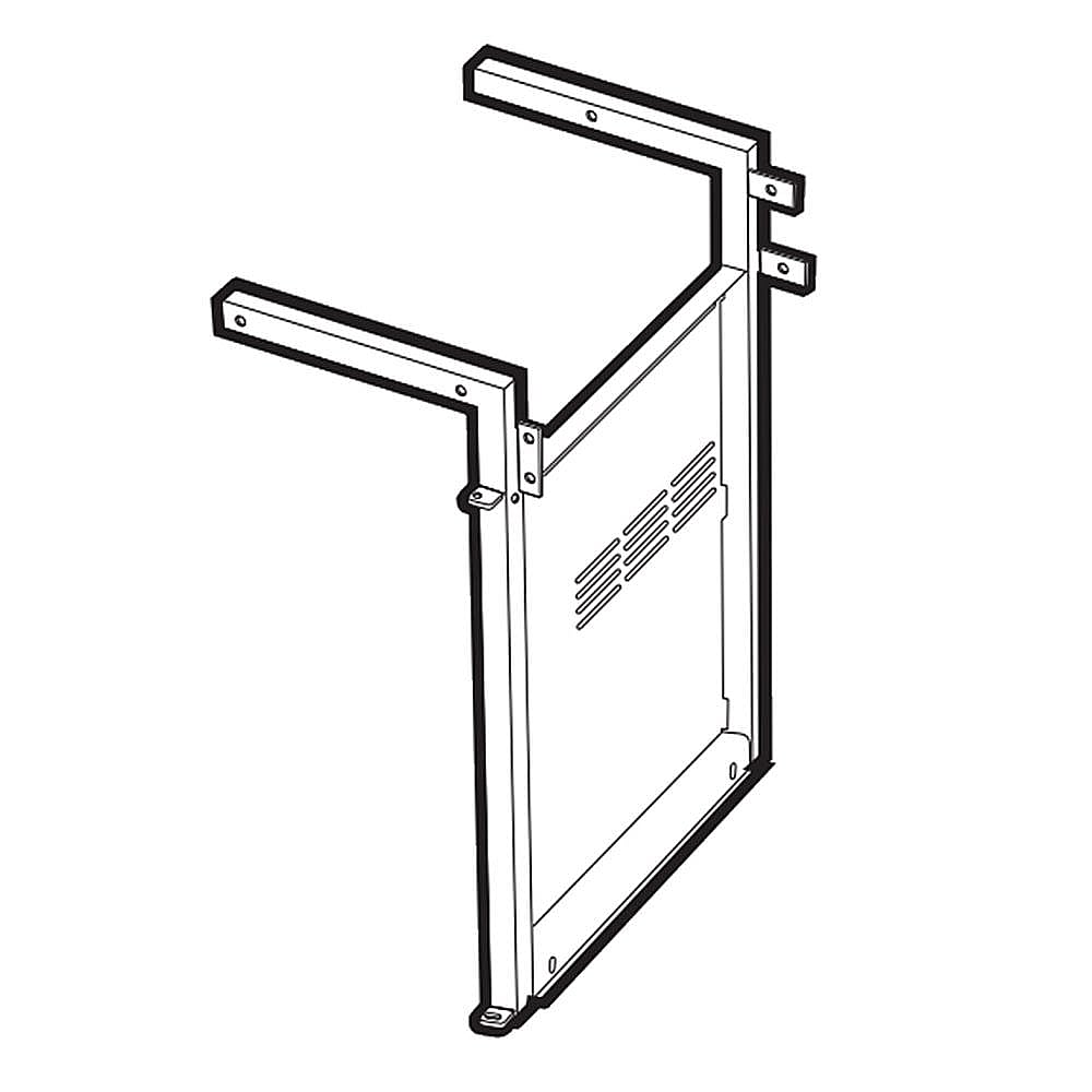 Part #67850, Weber Gas Grill Cabinet Frame, Left