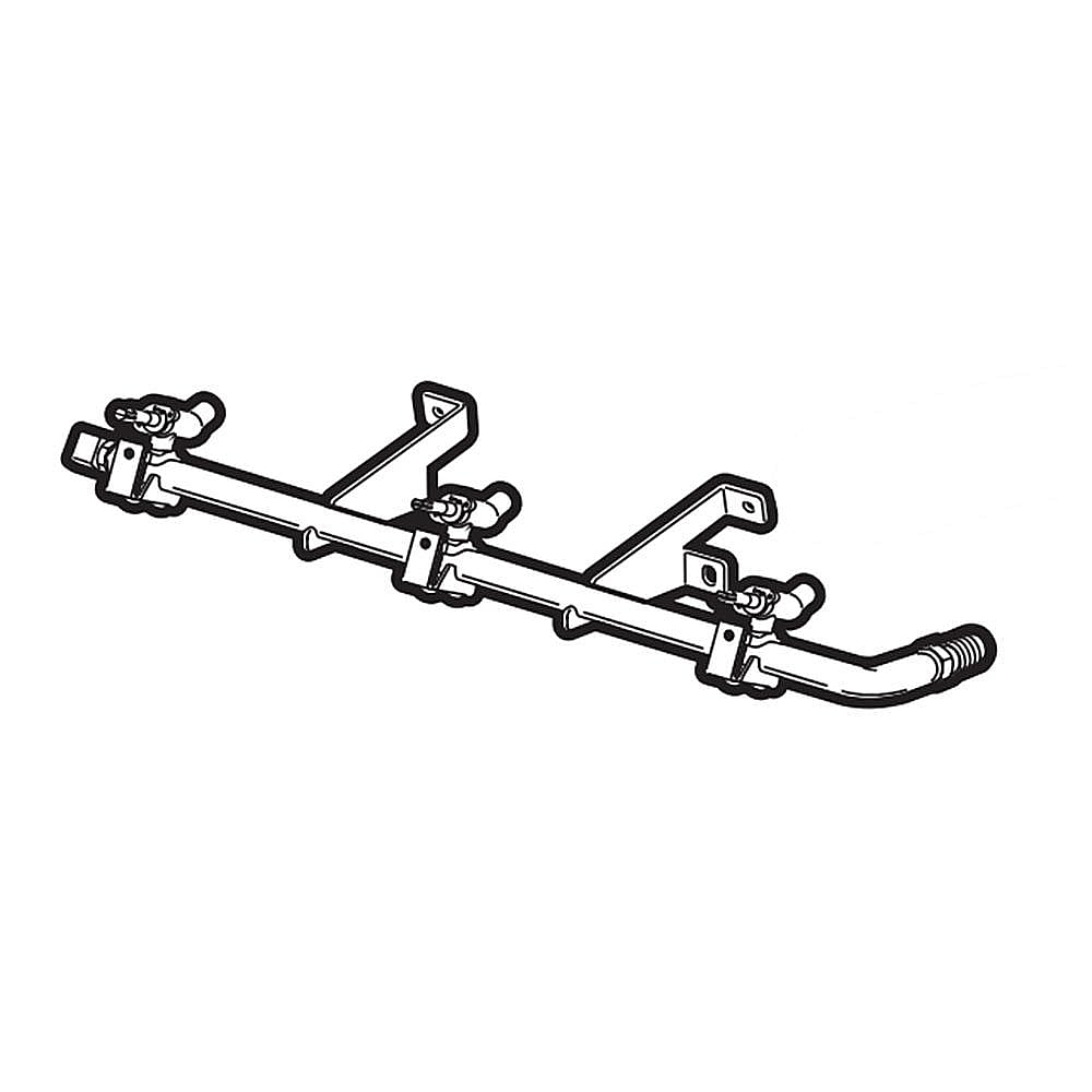 Part #69775, Weber Spirit Gas Grill Manifold, Natural Gas