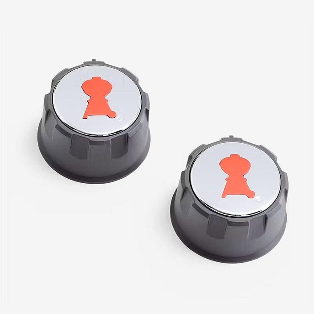 Part #69892, Weber Spirit Gas Grill Burner Knob Set, 2-Pack