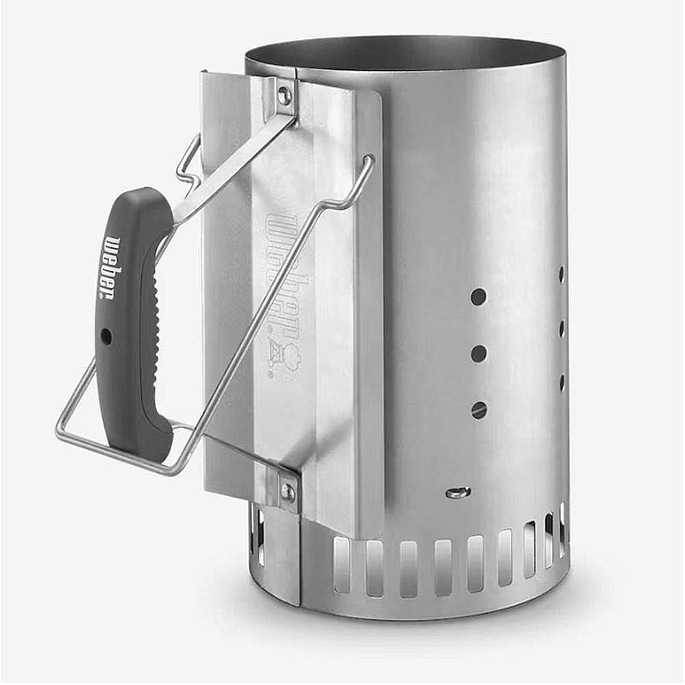 Part #7416, Weber Rapidfire Chimney Charcoal Grill Starter