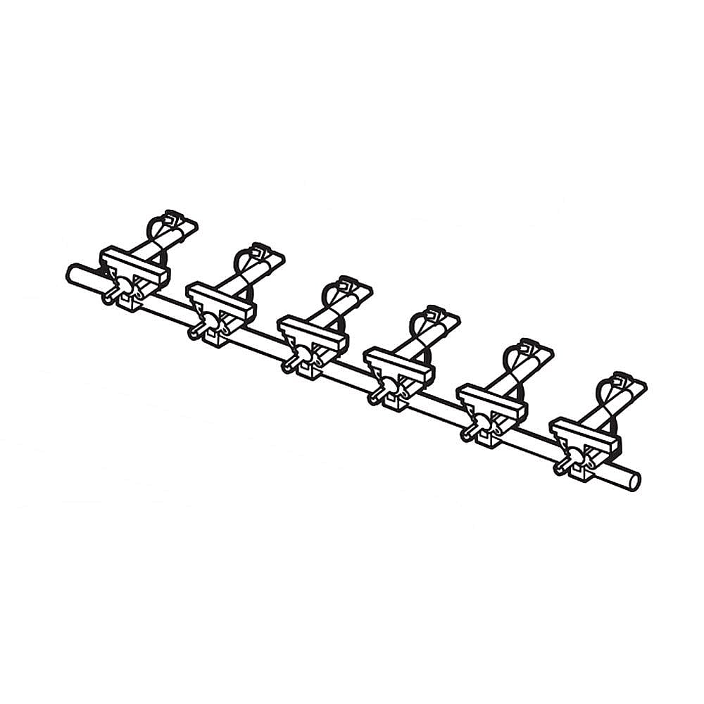 Part #79172, Weber Summit Gas Grill Lp Manifold Assembly