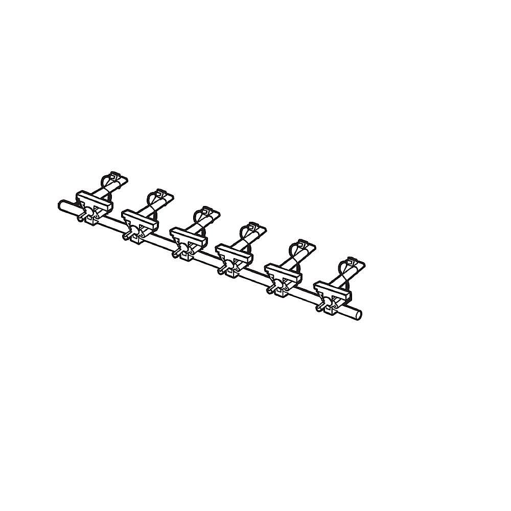 Part #79189, Weber Gas Grill Manifold And Valve Assembly