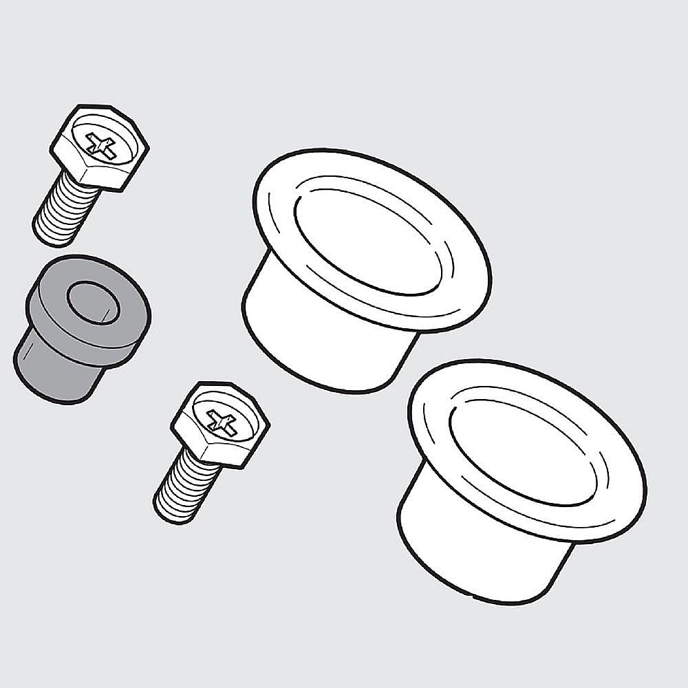 Part #83656, Weber Gas Grill Door Hardware Pack