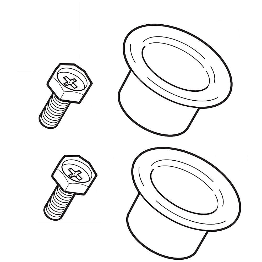 Part #84689, Weber Gas Grill Door Hardware Pack