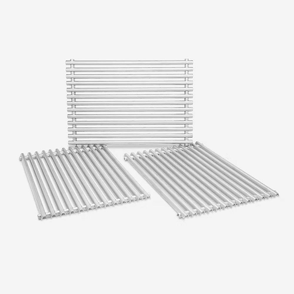 Part #85312, Weber Gas Grill 3-Piece Stainless Steel Cooking Grate Set