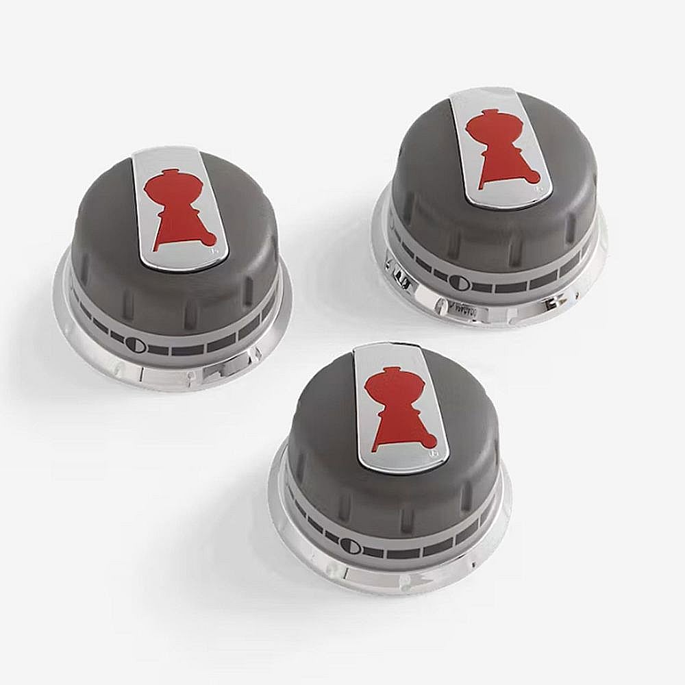 Part #88848, Weber Grill Control Knob Set