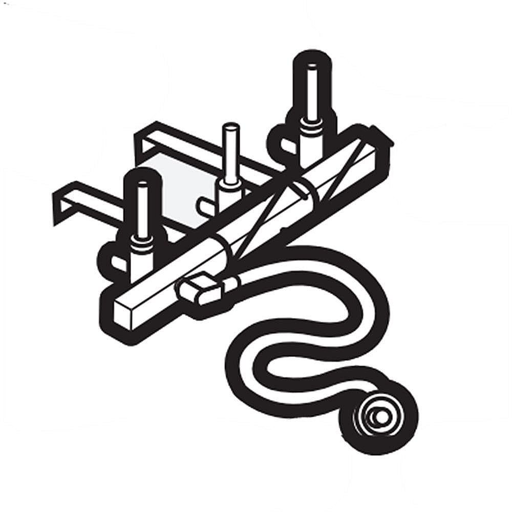 Part #99355, Weber Spirit E-320 Gas Grill Manifold