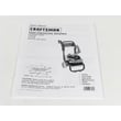 Pressure Washer Owner's Manual for Craftsman 580752301 - Part 193900GS