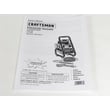 Pressure Washer Owner's Manual for Craftsman 580752010 - Part 195927GS