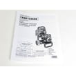 Lawn Mower Owner's Manual for Craftsman 580753010 - Part 197402GS