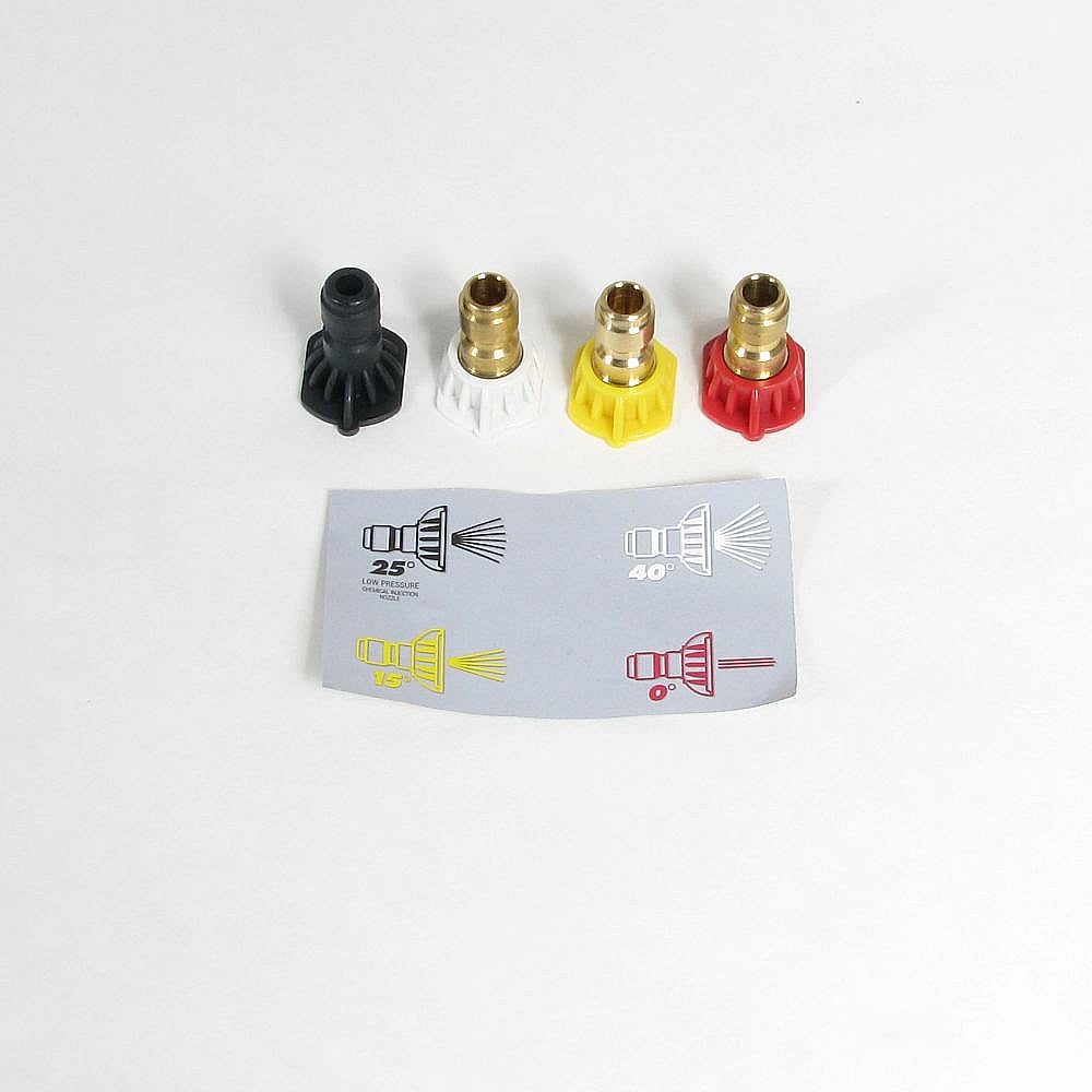 Part #200557Gs, Briggs & Stratton Pressure Washer Spray Nozzle Set