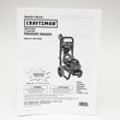 Pressure Washer Owner's Manual for Craftsman 580752500 - Part 311098GS