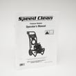 Pressure Washer Owner's Manual for Briggs & Stratton 020458 - Part 313446GS