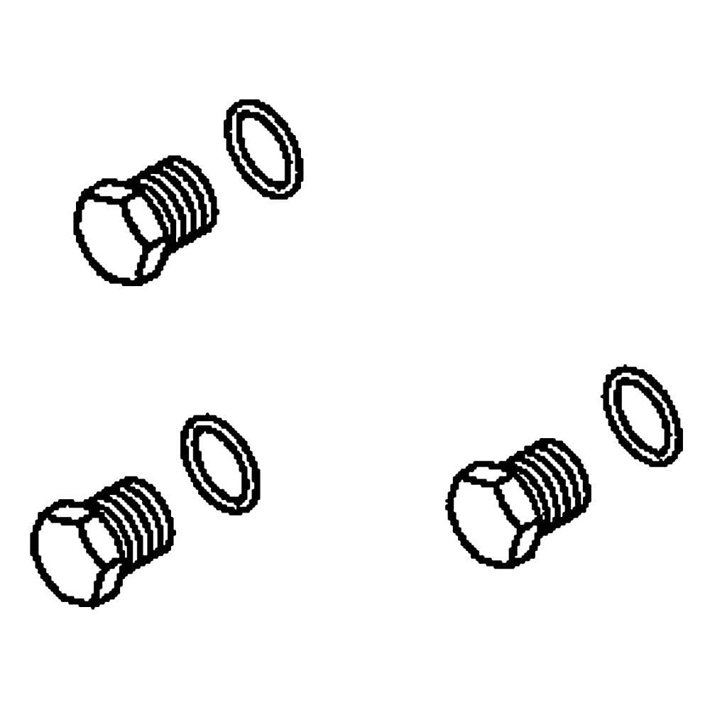 Part #317057Gs, Pressure Washer Pump Valve Plug Kit