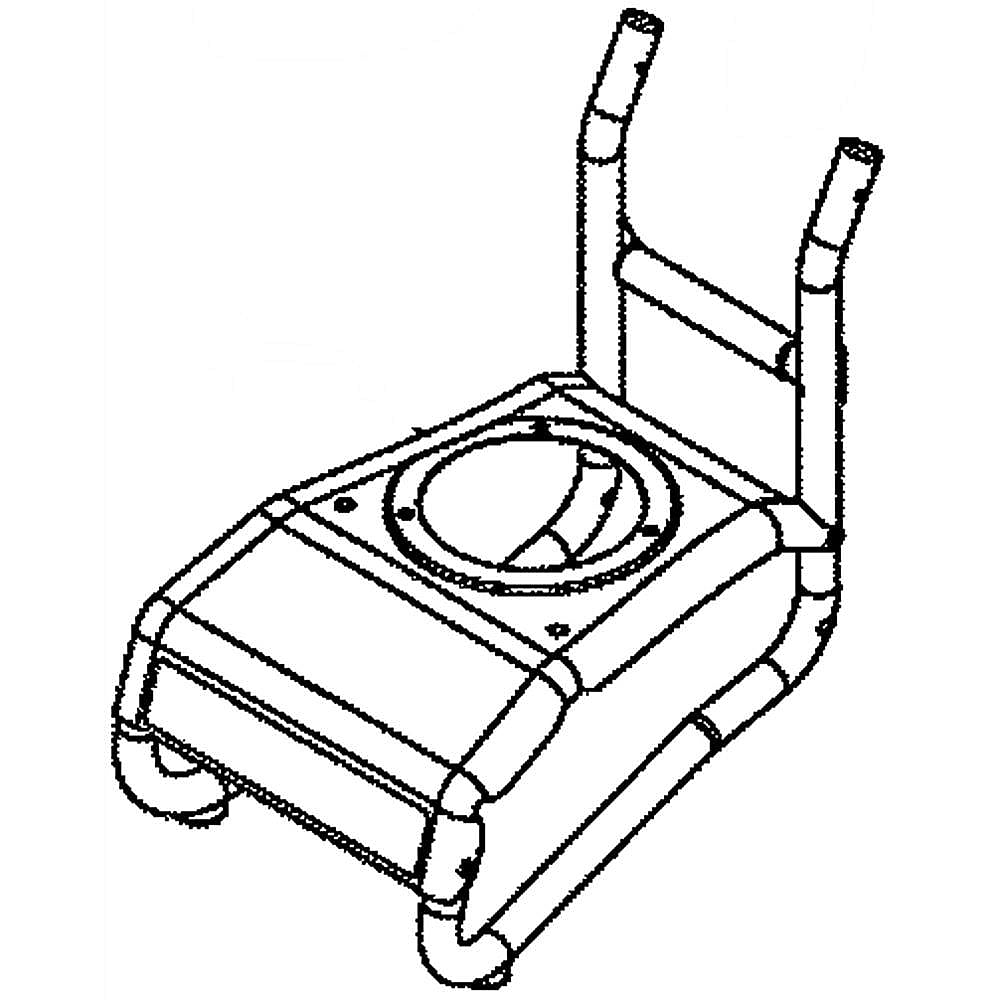 Part #704064, Pressure Washer Base / 25.00 x 22.00 x 15.00