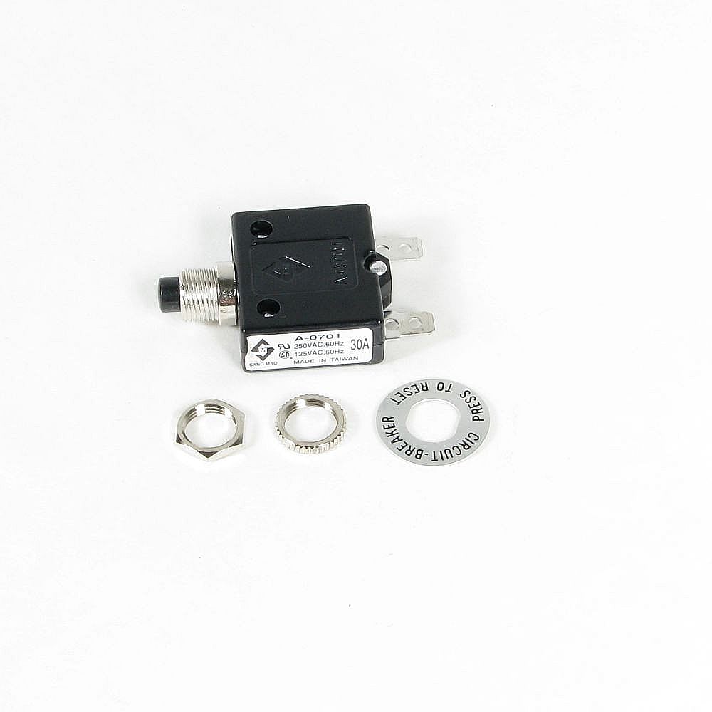 Part #706178, Briggs & Stratton Generator Circuit Breaker, 30-Amp / 2.32 x 1.40 x 0.60