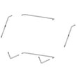 Lawn Tractor Lawn Sweeper Attachment Hopper Bag Frame for Ohio Steel 50SWP26 - Part 6000865