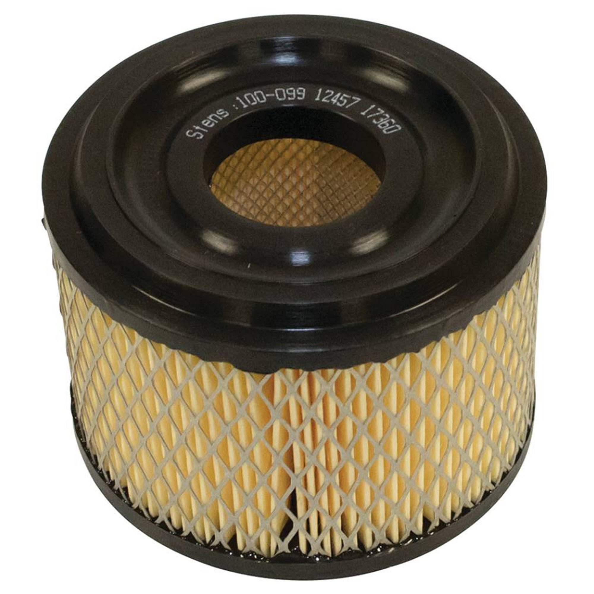 Part #100-099, Stens Air Filter, Briggs & Stratton 390492, Qty-1 (Replaces 390492, 93063)