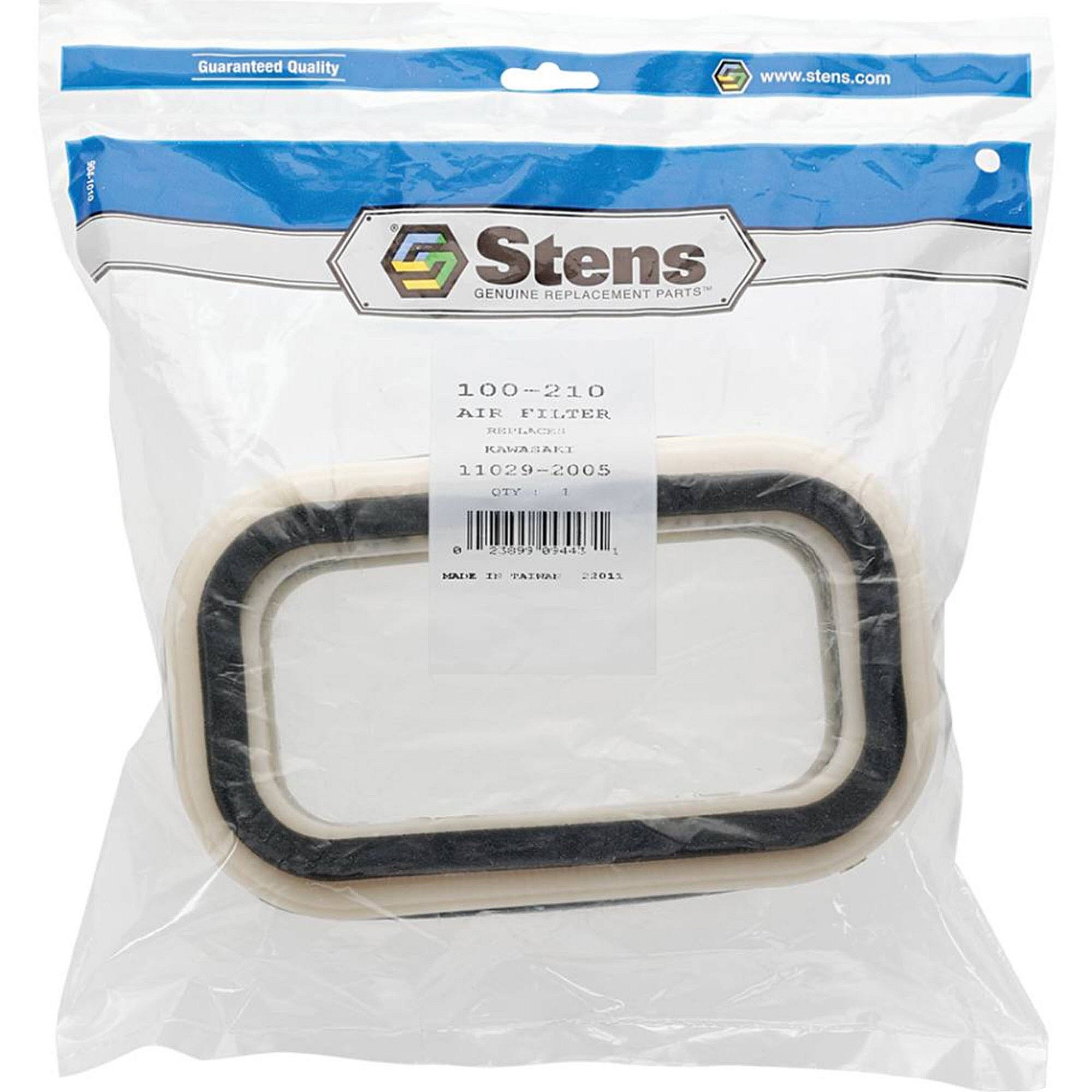 Stens Air Filter Combo, Kawasaki 11013-2204, Qty-1 (same As 110132139, 110132204, 110292005, 110292016, M117254, Miu11376, Miu117254) 100-210