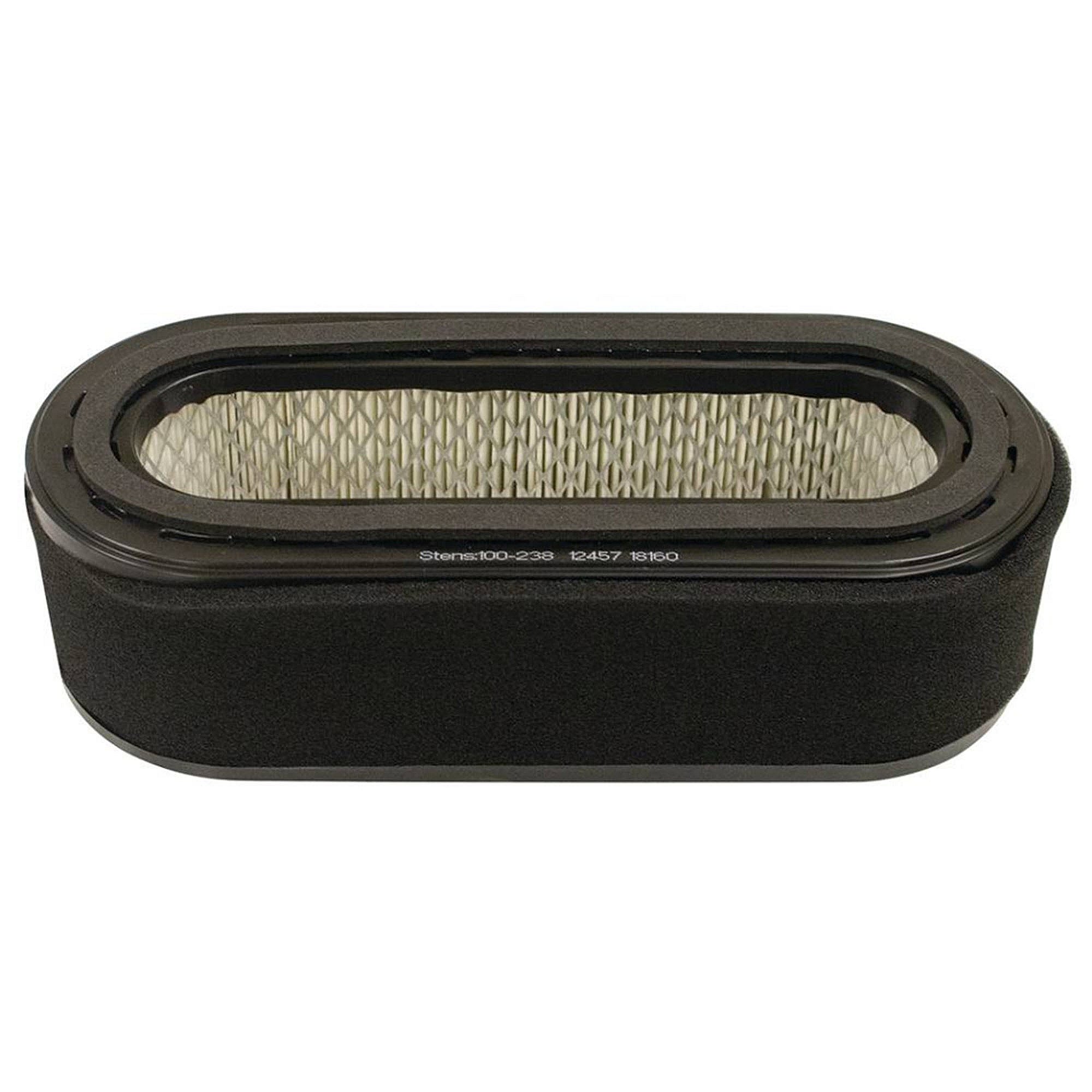 Part #100-238, Stens Air Filter Combo, Kawasaki 11029-2017, Qty-1 (Replaces 110132114, 110132115, 110132205, 110292001