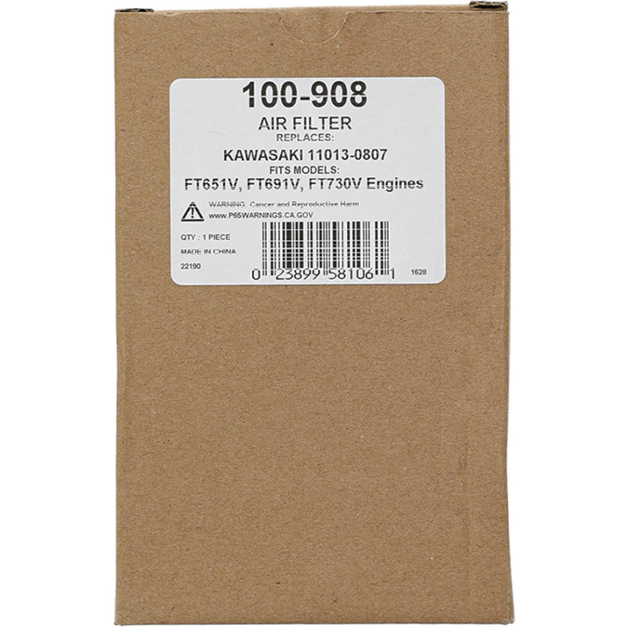 Stens Air Filter Kawasaki 11013-0807, Qty-1 100-908