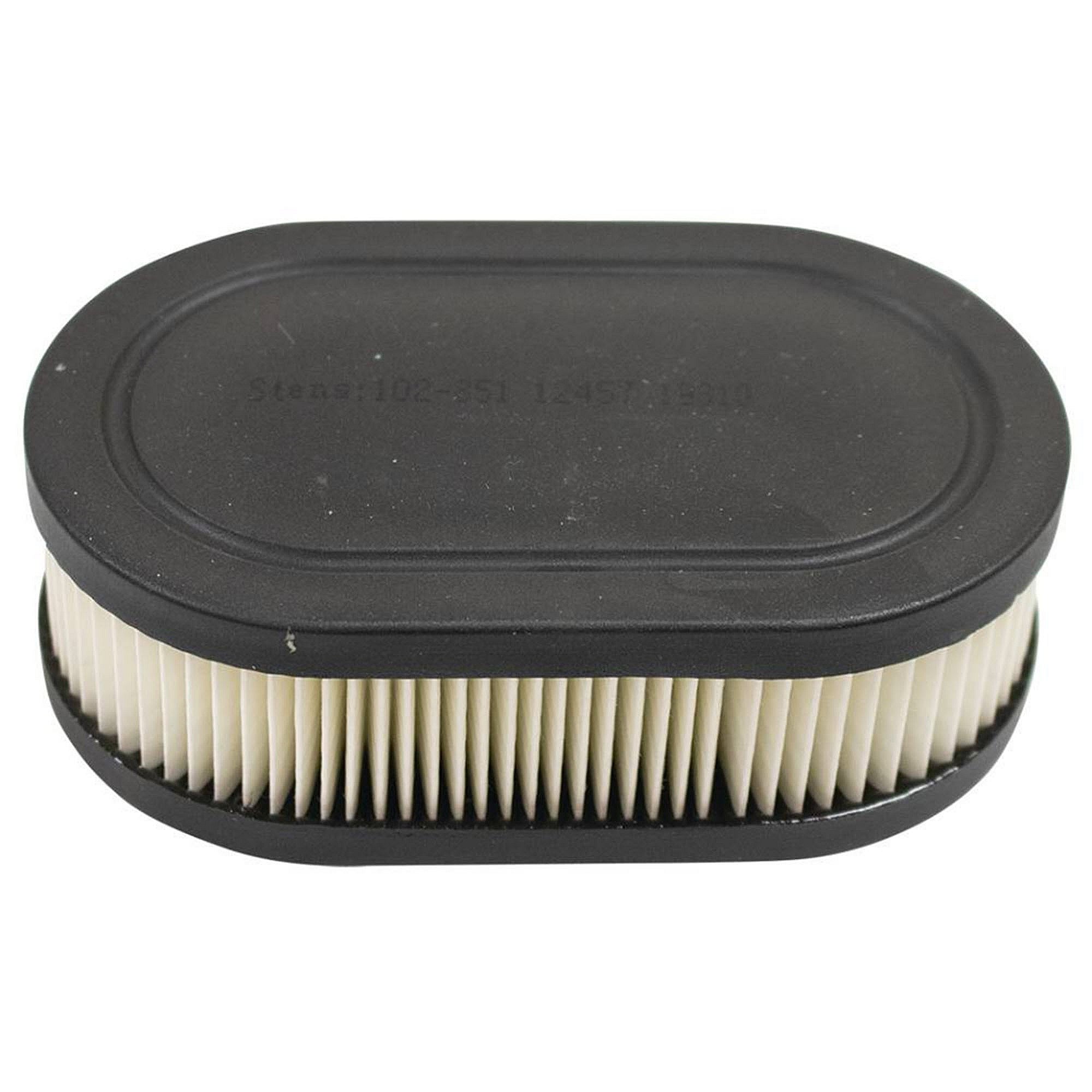 Part #102-851, Stens Air Filter, Briggs & Stratton 593260, Qty-1 (Replaces 102851, 4247, 5432, 5432K, 593260, 798452)