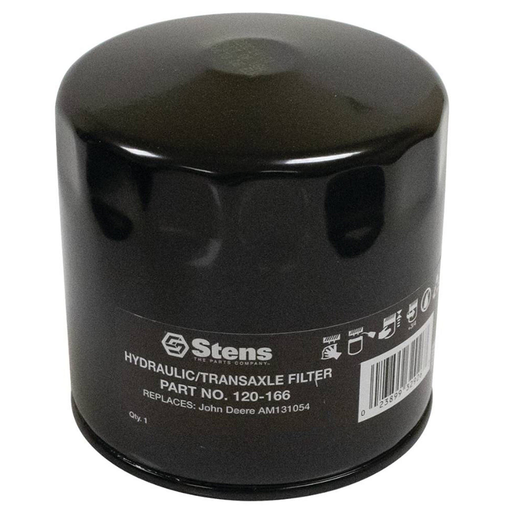 Part #120-166, Stens Hydraulic Oil Filter, John Deere Am131054, Qty-1 (Replaces 120166, 1726194, 1726194Sm, Am131054