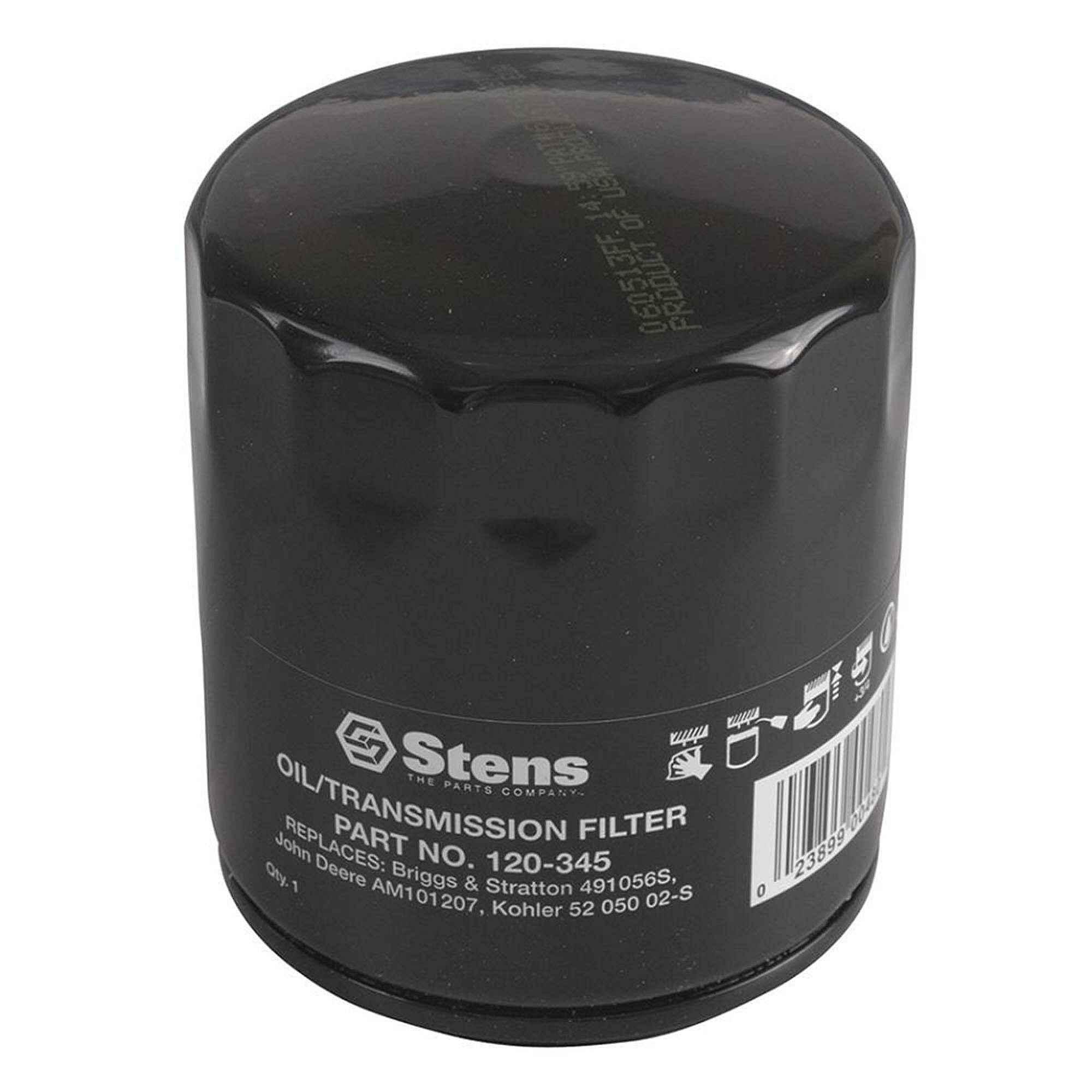 Part #120-345, Stens Oil Filter, Kohler 52 050 02-S1, Qty-1 (Replaces 03192800, 039306, 042366, 063201000, 063540000
