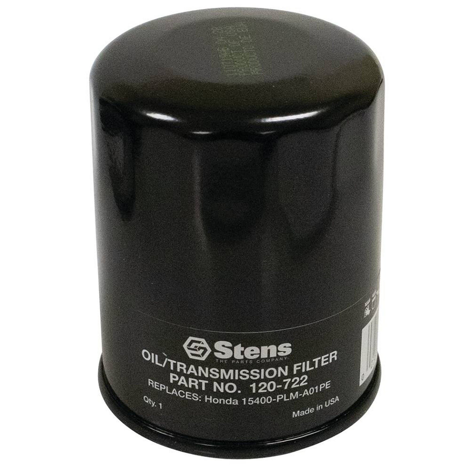 Stens Oil Filter, Honda 15400-plm-a02pe, Qty-1 (same As 102827901, 1158189, 120722, 15400p0h305pe, 15400plc004, 15400plma01, 15400plma01pe, 15400plma02, 15400plma02pe, 15400pr3014, 15400zj1004, 15410mcj003, 15410mfjd01, 15410mfjd02, 15410mjc000, 15410zj 120-722