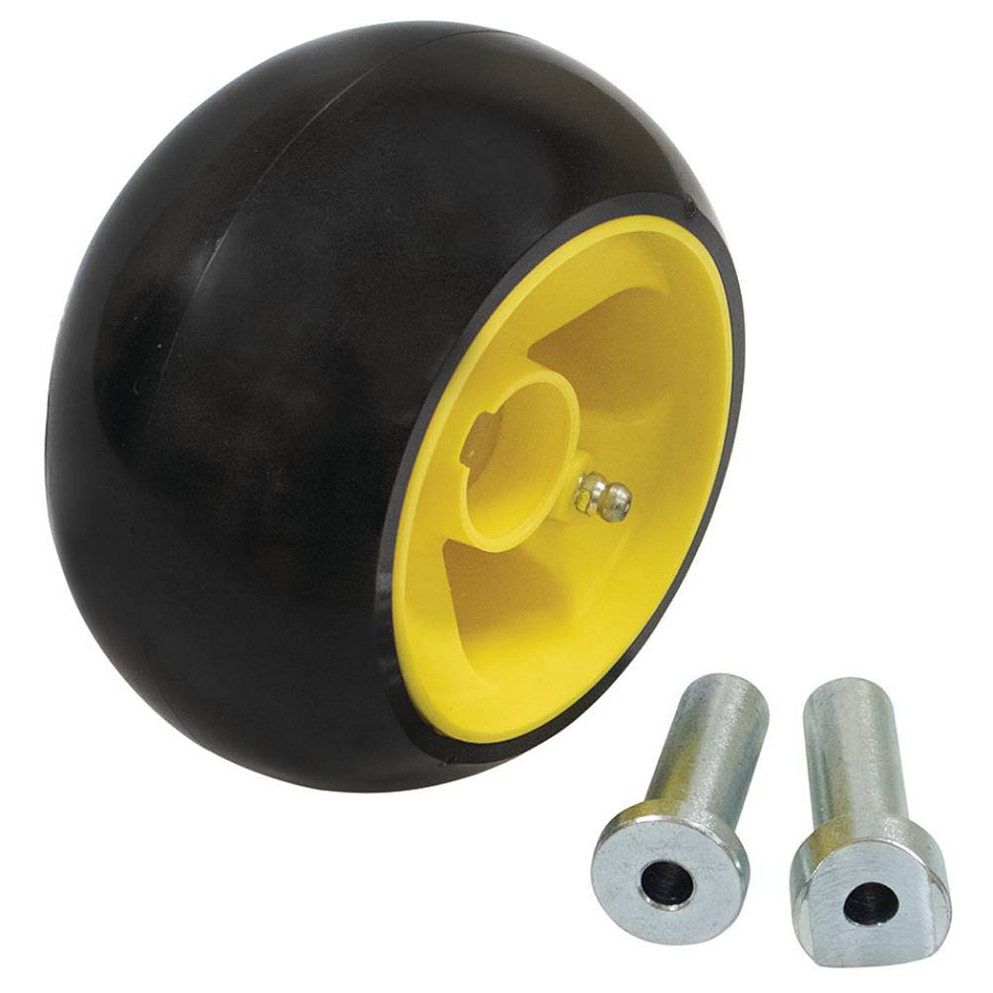 Part #210-312, Stens Deck Wheel Kit, John Deere Am115488, Qty-1 (Replaces Am115488, Am117478)