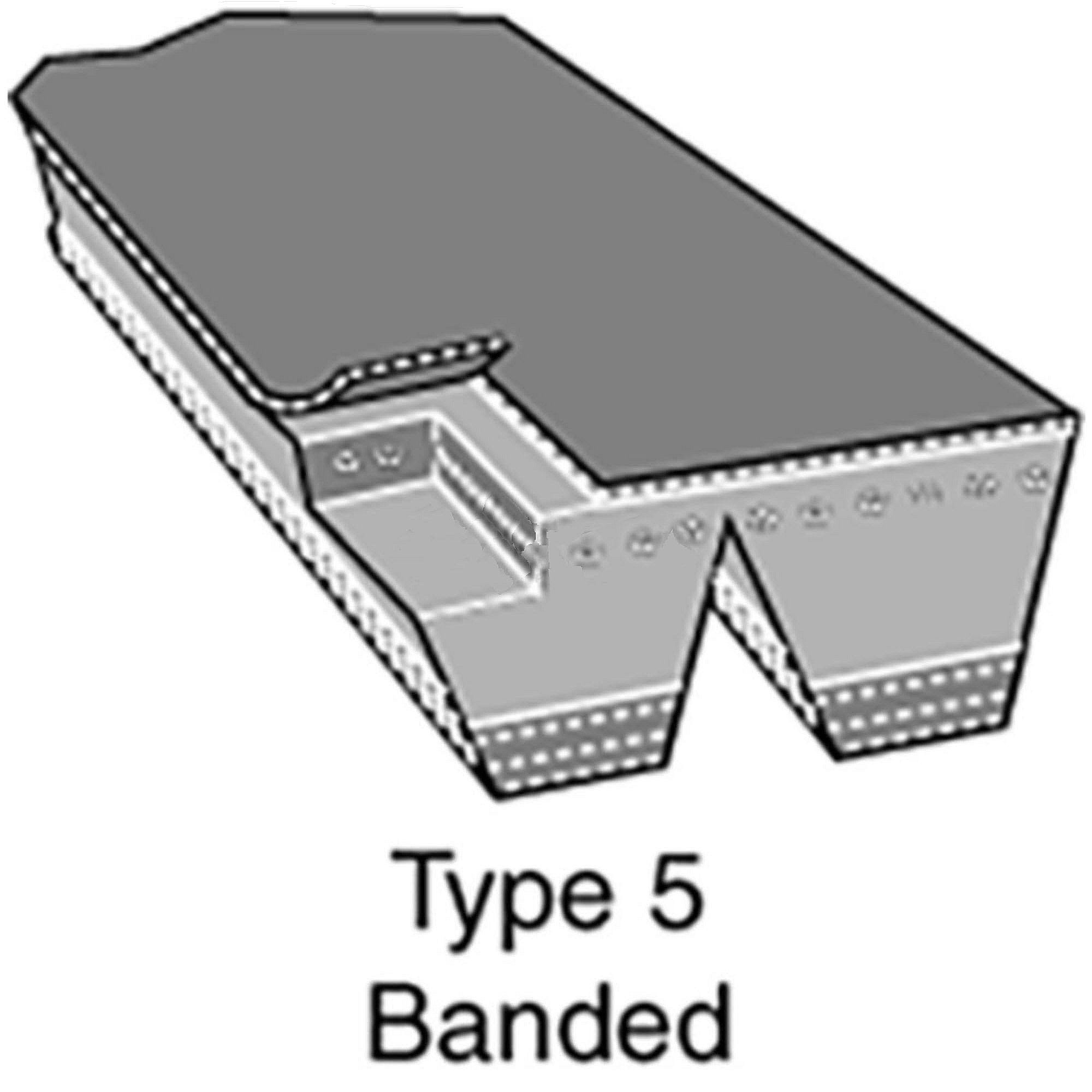 Stens Oem Replacement Belt, Kubota K5764-34710, Qty-1 (same As 7000073997, 7652934710, K576434710) 266-117