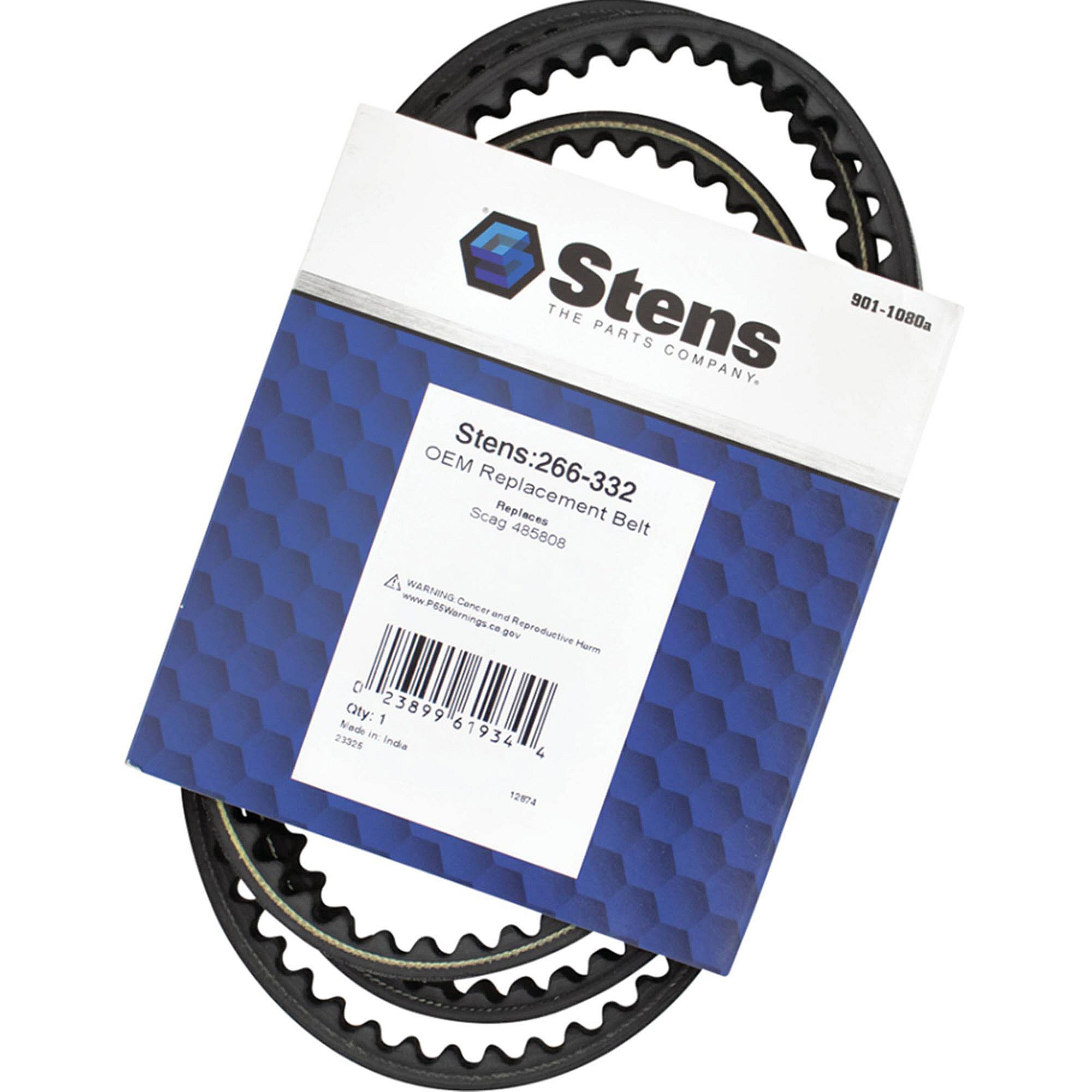 Stens Oem Replacement Belt Scag 485808, Qty-1 266-332