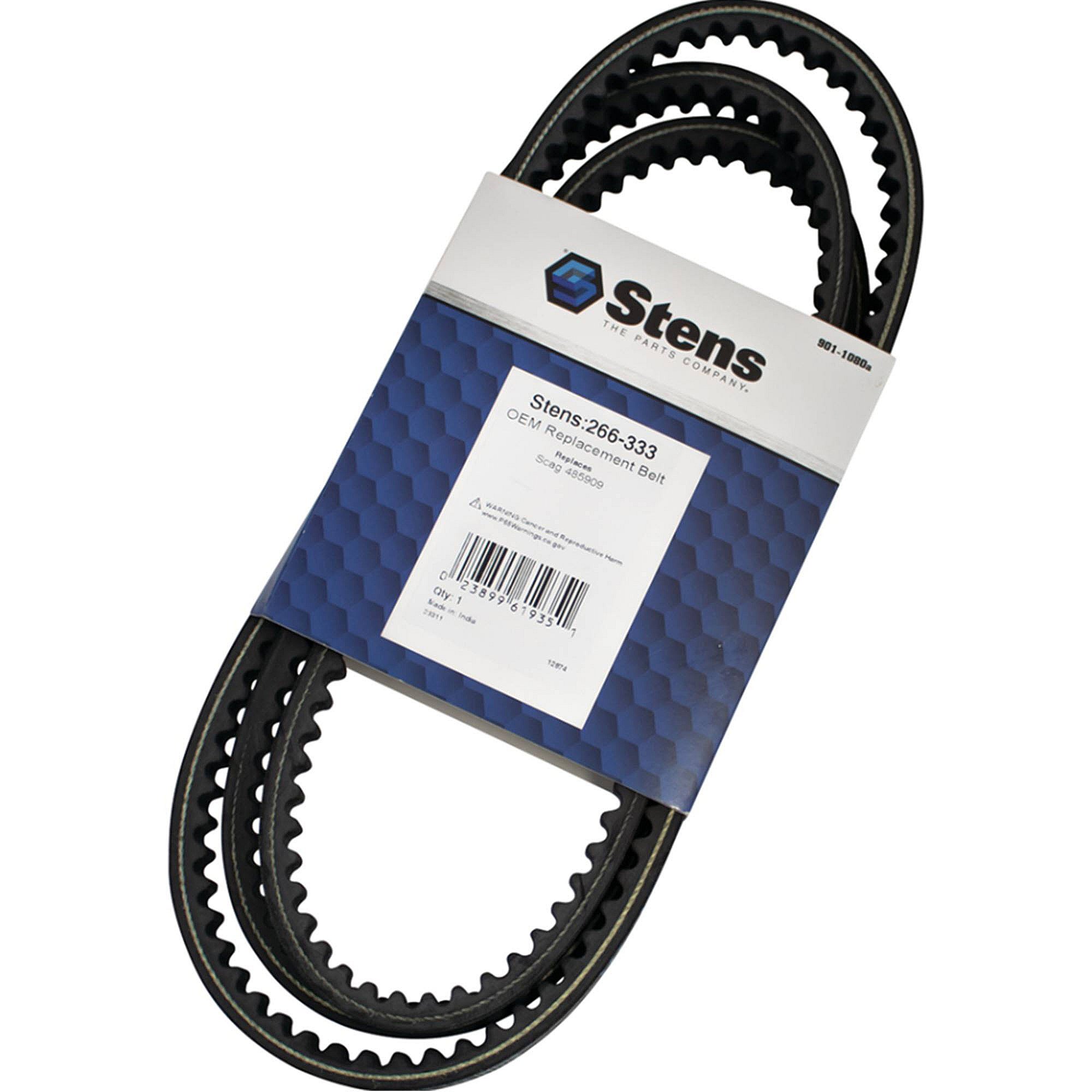 Stens Oem Replacement Belt Scag 485909, Qty-1 266-333