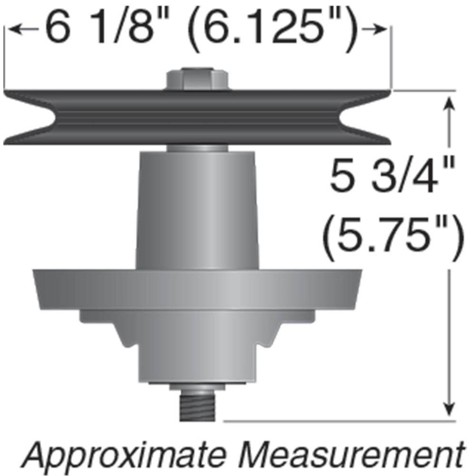 Stens Spindle Assembly, Mtd 918-04456b, Qty-1 (same As 1120460, 61804456, 61804456a, 61804456b, 61804461, 61804461a, 91804456, 91804456a, 91804456b, 91804461, 91804461a, 9180624b) 285-843