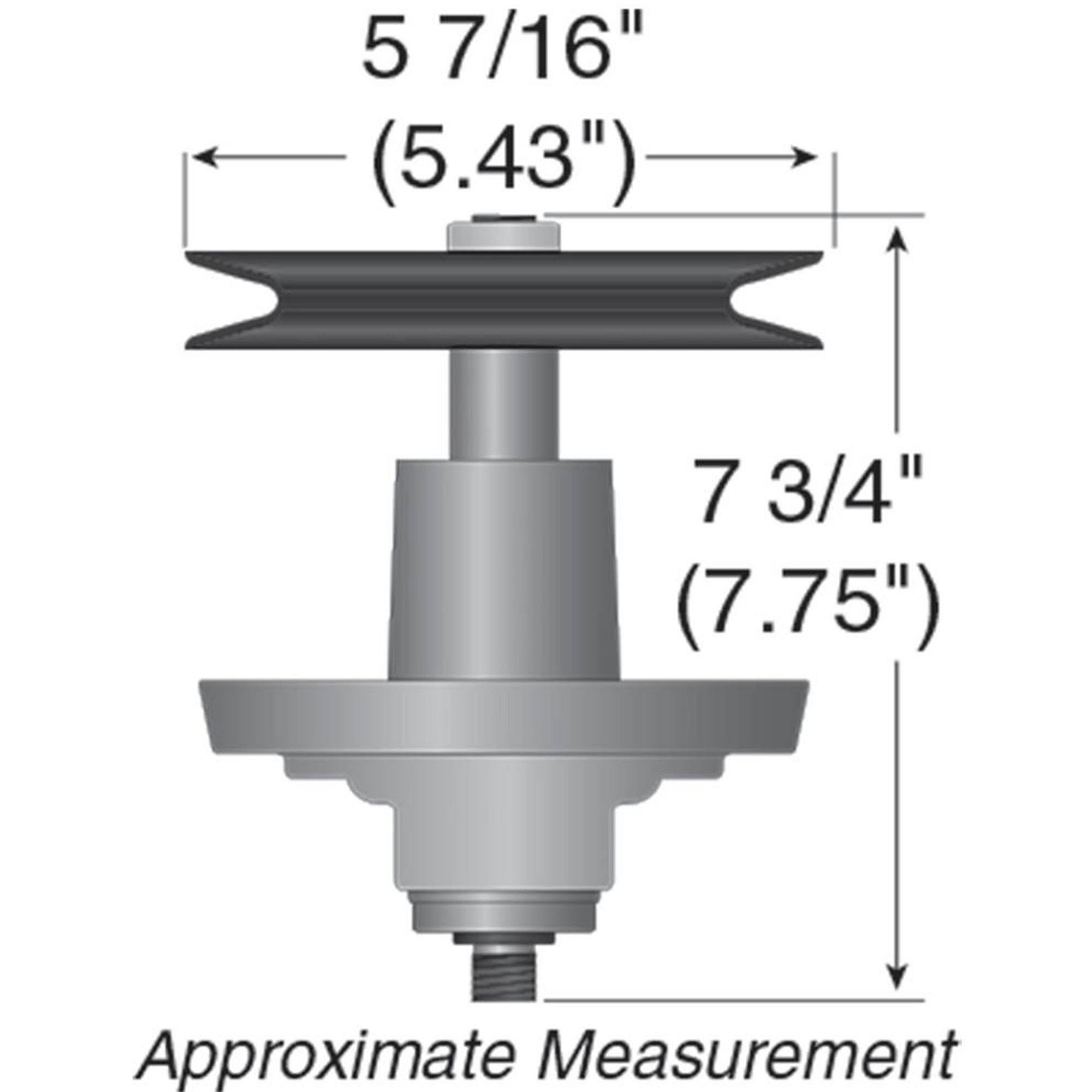 Stens Spindle Assembly, Mtd 918-04608a, Qty-1 (same As 61804608, 61804608a, 6180671, 6180671b, 6180671d, 74204053b, 91804608a, 9180671, 9180671b, 9180671d) 285-859