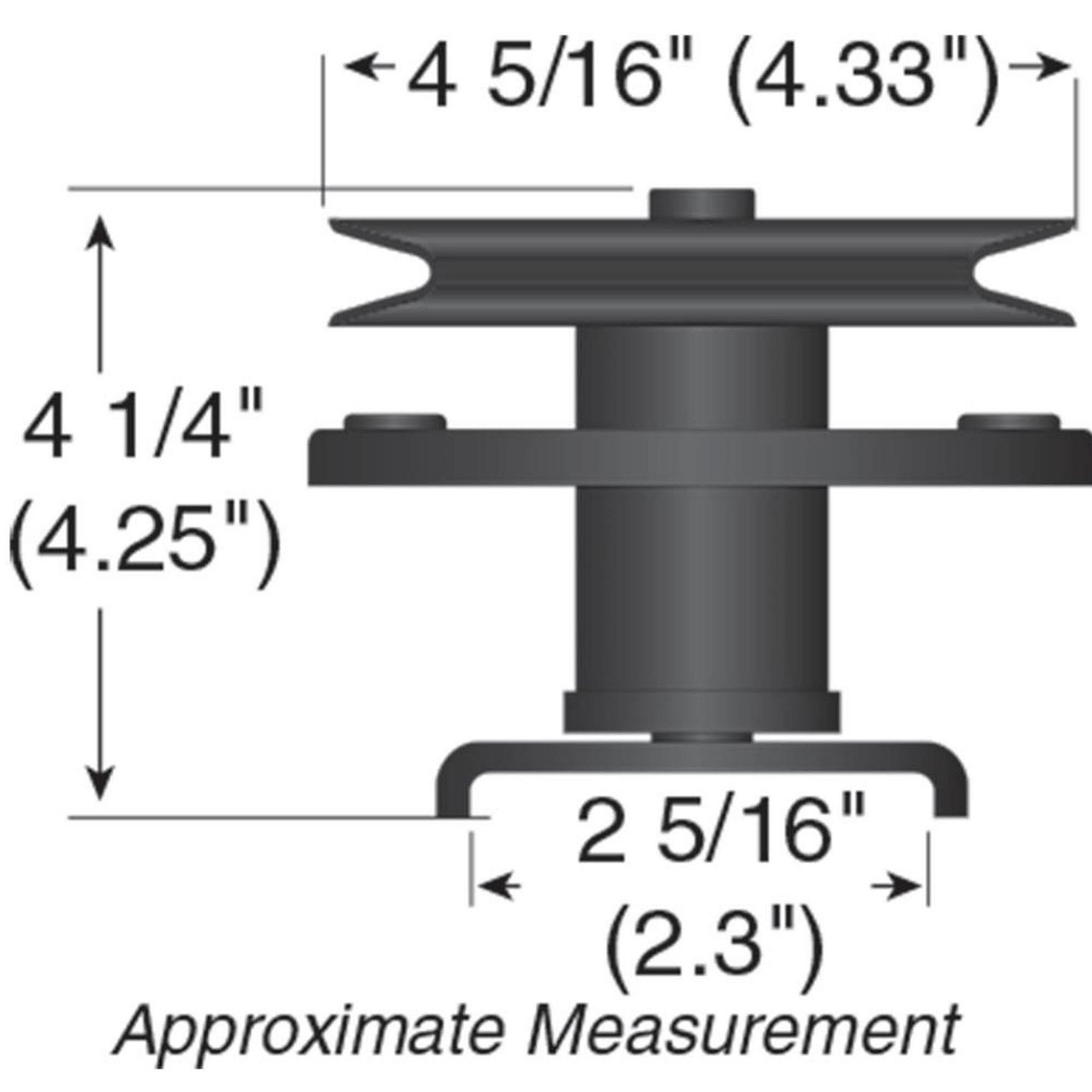 Stens Spindle Assembly, Ayp 532136819, Qty-1 (same As 105483x, 106037x, 121622x, 121658x, 136818, 136819, 532106037, 532121658, 532136818, 532136819) 285-895
