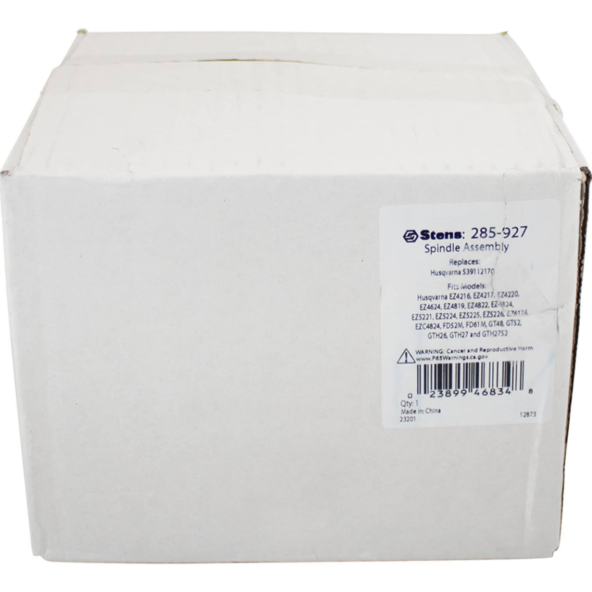 Stens Spindle Assembly, Husqvarna 539112170, Qty-1 (same As 539112170) 285-927
