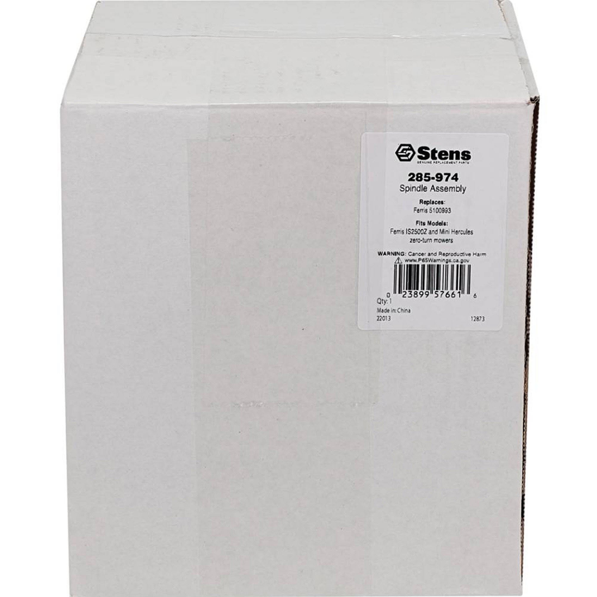Stens Spindle Assembly, Ferris 5100993sm, Qty-1 (same As 5100993, 5100993sm) 285-974