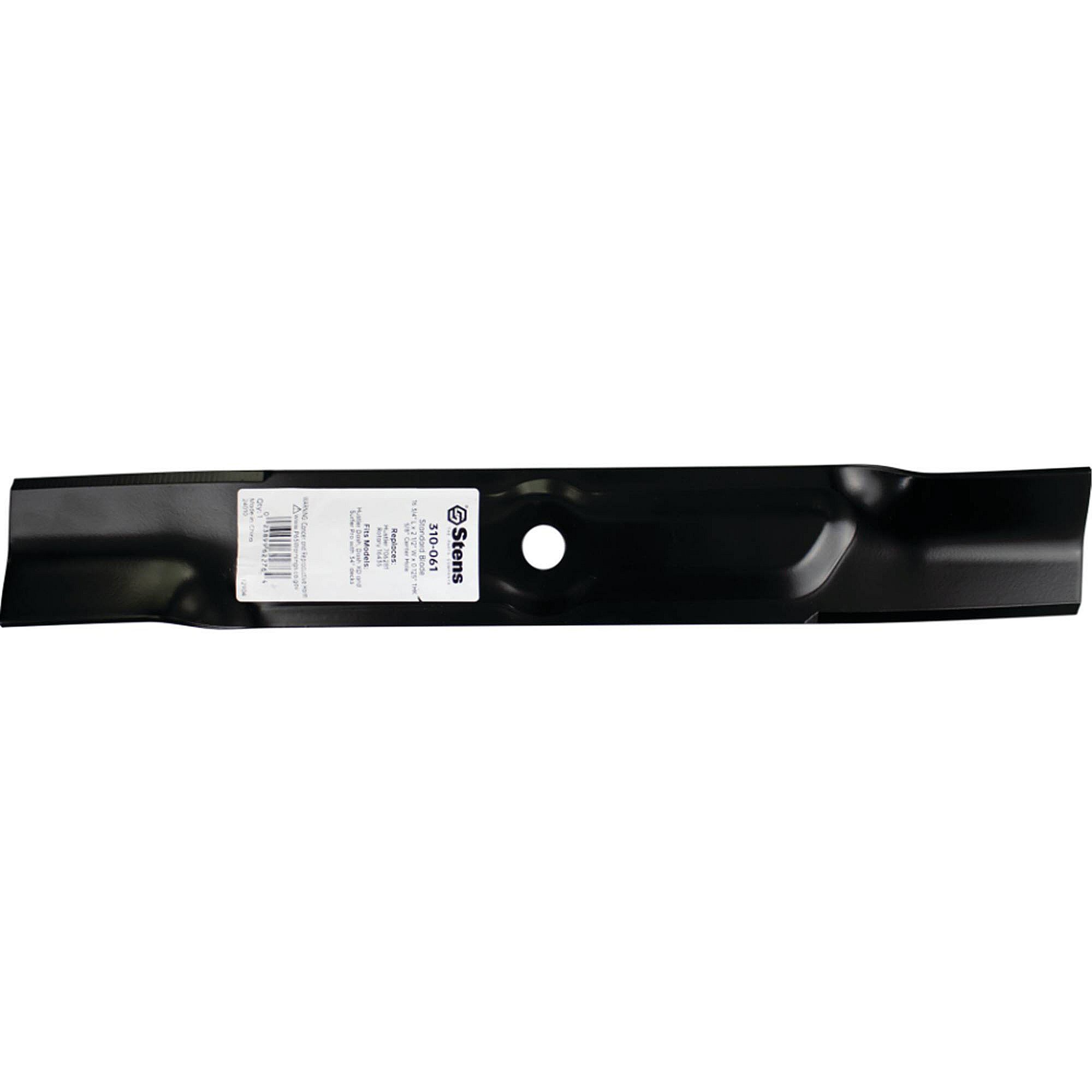 Part #310-061, Stens Standard Lift Blade Hustler 607281, Qty-1