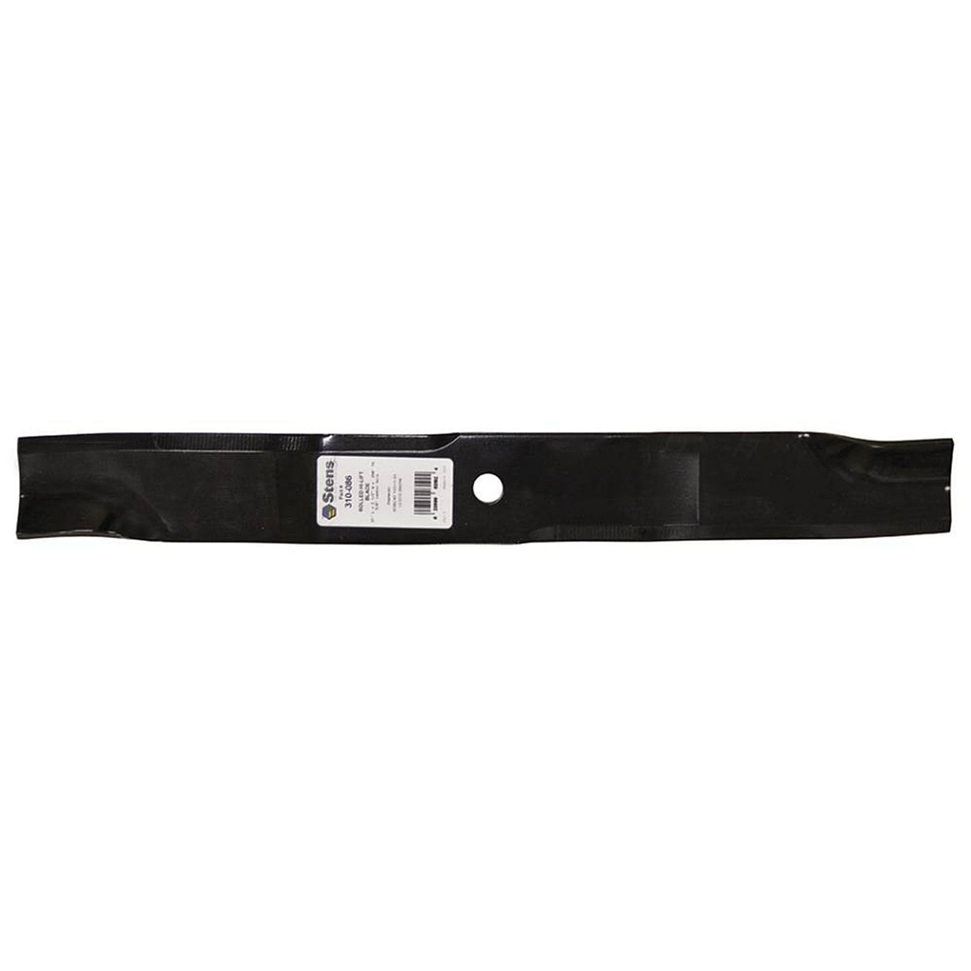 Part #310-086, Stens Rolled Hi-Lift Blade, Bobcat 112111-03, Qty-1 (Same As 1121103, 11211103, 11224303, 272254303