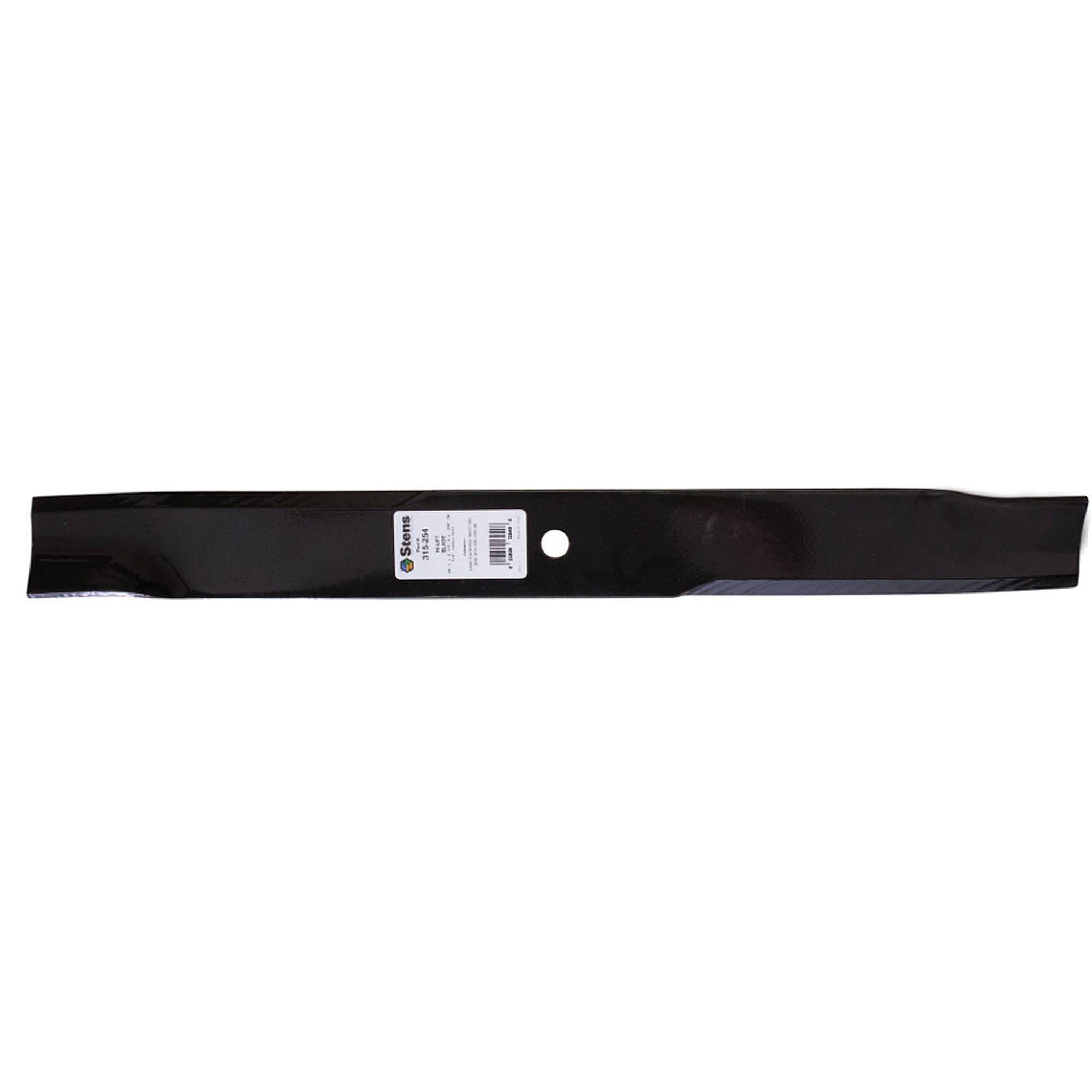 Part #315-254, Stens Hi-Lift Blade, Dixie Chopper 30227-72H, Qty-1 (Replaces 038720200, 038723000, 22772H, 3022772H